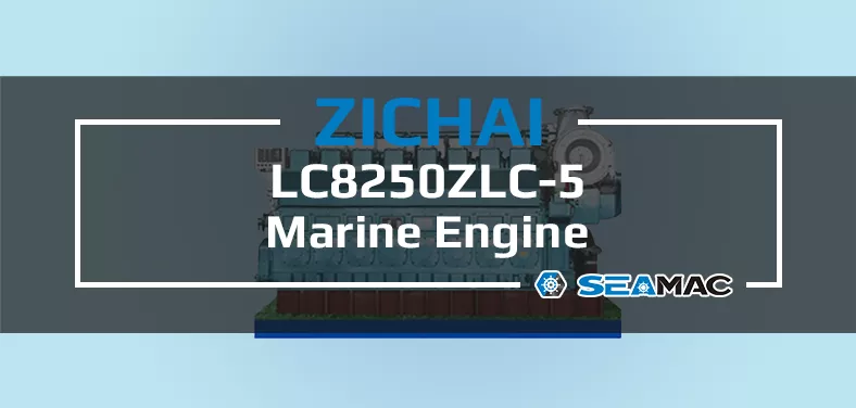 ZICHAI Marine LC8250ZLC-5 Engine Video