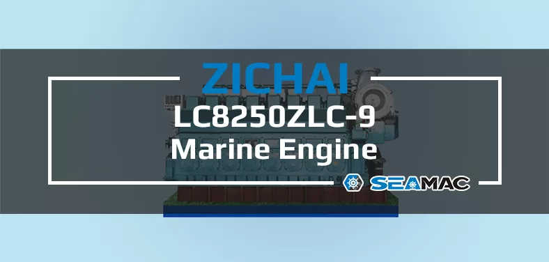 ZICHAI Marine LC8250ZLC-9 Engine Video